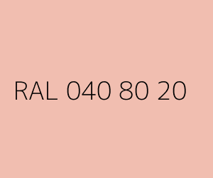 Kleur RAL 040 80 20 