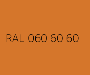 Kleur RAL 060 60 60 