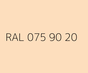 Kleur RAL 075 90 20 