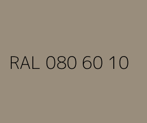 Kleur RAL 080 60 10 