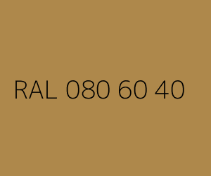 Kleur RAL 080 60 40 