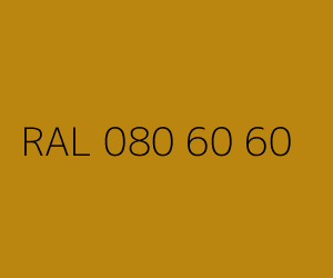 Kleur RAL 080 60 60 