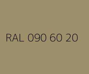 Kleur RAL 090 60 20 
