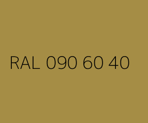 Kleur RAL 090 60 40 