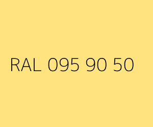 Kleur RAL 095 90 50 