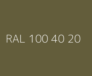 Kleur RAL 100 40 20 