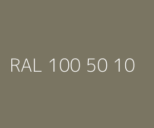 Kleur RAL 100 50 10 