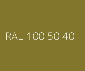 Kleur RAL 100 50 40 