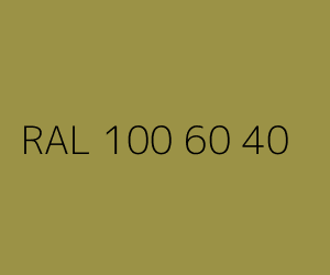 Kleur RAL 100 60 40 