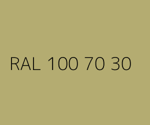 Kleur RAL 100 70 30 