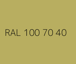 Kleur RAL 100 70 40 