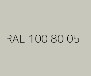 Kleur RAL 100 80 05 