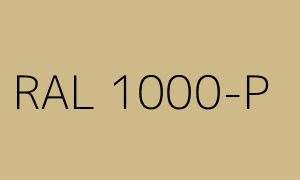 Kleur RAL 1000-P