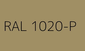 Kleur RAL 1020-P