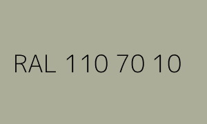 Kleur RAL 110 70 10