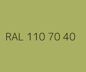 Kleur RAL 110 70 40 
