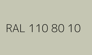 Kleur RAL 110 80 10