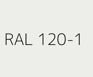 Kleur RAL 120-1 