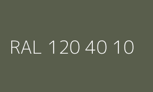 Kleur RAL 120 40 10