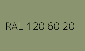 Kleur RAL 120 60 20