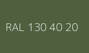 Kleur RAL 130 40 20