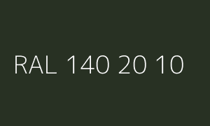 Kleur RAL 140 20 10