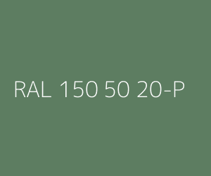 Kleur RAL 150 50 20-P 