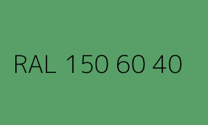 Kleur RAL 150 60 40