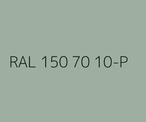 Kleur RAL 150 70 10-P 