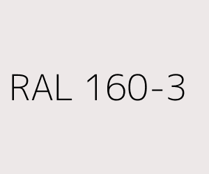 Kleur RAL 160-3 