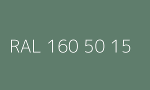 Kleur RAL 160 50 15