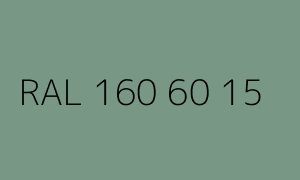 Kleur RAL 160 60 15
