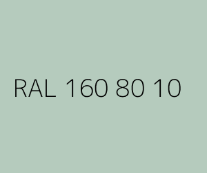 Kleur RAL 160 80 10 