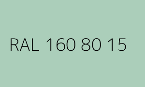 Kleur RAL 160 80 15