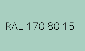 Kleur RAL 170 80 15
