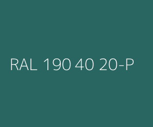 Kleur RAL 190 40 20-P 