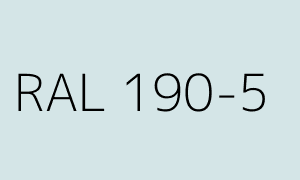 Kleur RAL 190-5