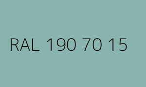 Kleur RAL 190 70 15
