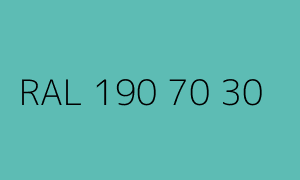 Kleur RAL 190 70 30