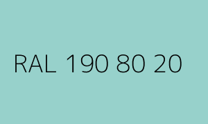 Kleur RAL 190 80 20
