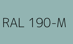 Kleur RAL 190-M