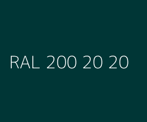 Kleur RAL 200 20 20 