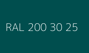 Kleur RAL 200 30 25