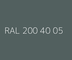 Kleur RAL 200 40 05 