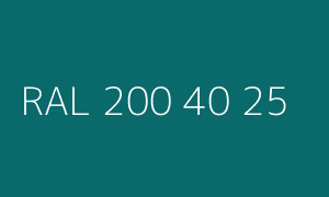Kleur RAL 200 40 25