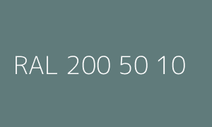 Kleur RAL 200 50 10