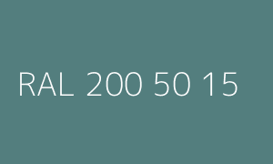 Kleur RAL 200 50 15