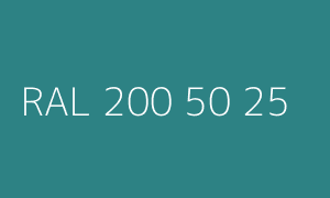 Kleur RAL 200 50 25
