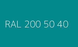 Kleur RAL 200 50 40