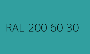 Kleur RAL 200 60 30